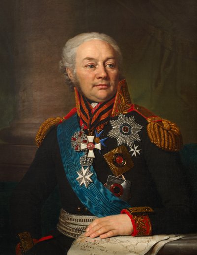 Count Friedrich von Buxhoeveden, 1809 by Vladimir Lukich Borovikovsky